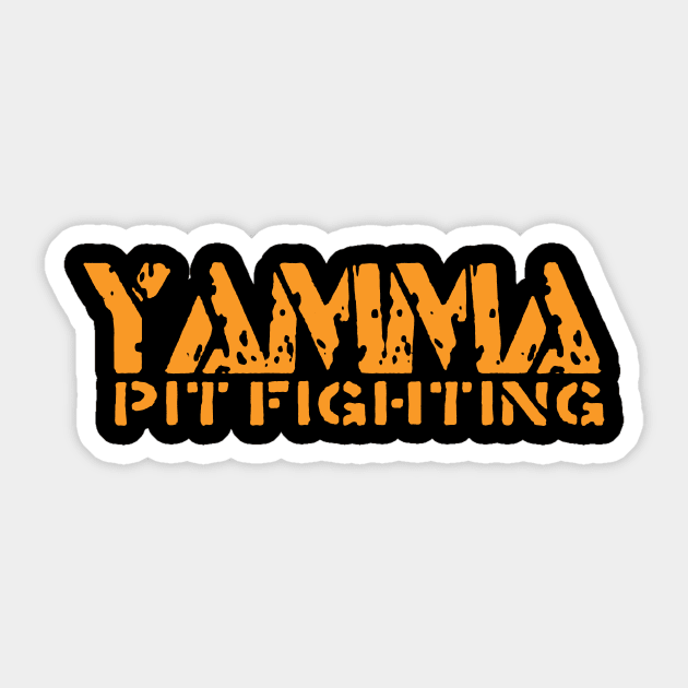 Yamma Pit Fighting Sticker by CarbonRodFlanders